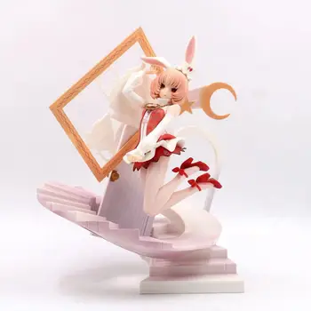 

New Myethos FairyTale-Another- Alice Anime Figure White Bunny Girl 1/8 Scale PVC Collection Statue Toy Model Doll Gift 27CM