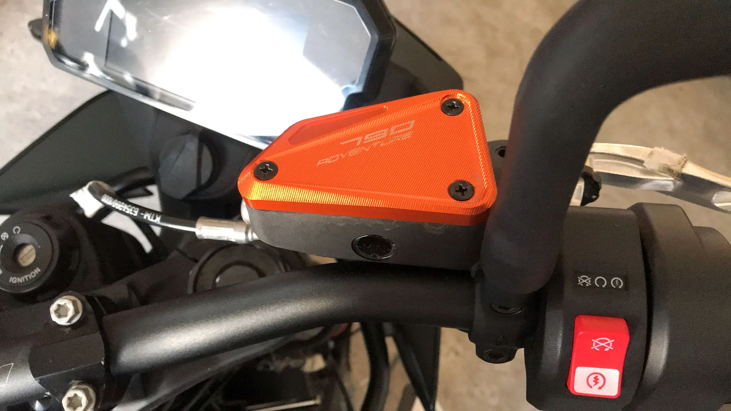 CNC Aluminum Motorcycle Front Brake Fluid Reservoir Engine Oil Filter Cover Cap For 790 2018 2019 2018-2019 | Автомобили и