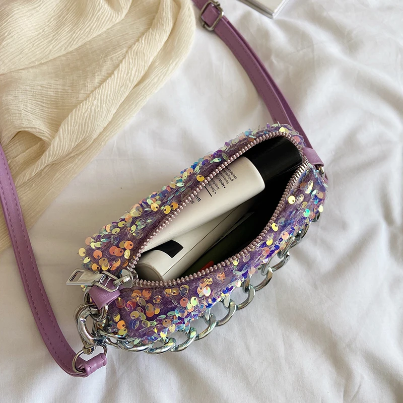 Bolsa Paetê Luxo