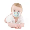 5Pcs Children Face Masks 4 Layer Elastic Mouth Mask Anti Dust Kids Disposable Mask Breathable PM2.5 Nonwoven Mask for Boys Girls 3