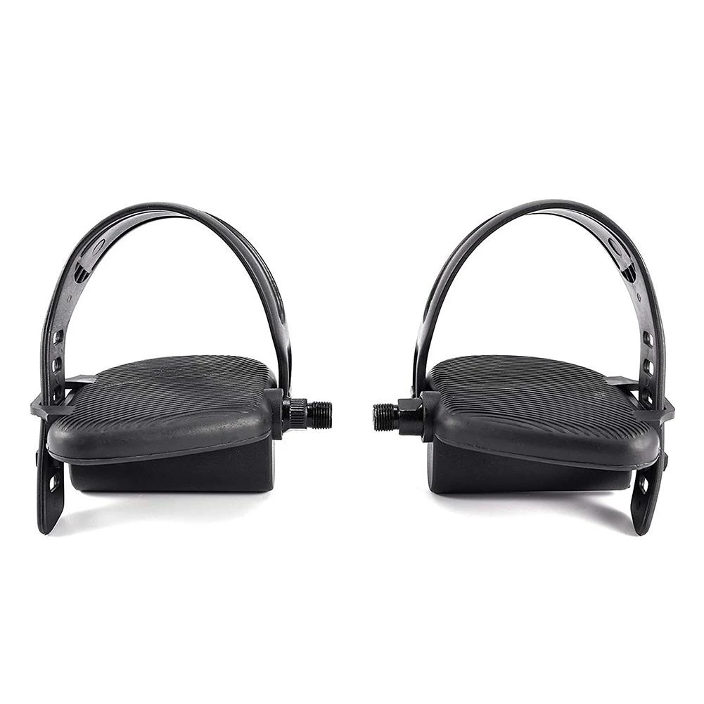Adustable Exercise Bike Pedal Straps for Bike Stationary Cycle Home or Fitness