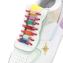 DIY Shoelaces Buckle Shoes Decorations Sneaker Kits Metal Lace Buckle Stylish and suitable for all kinds of Flat Round Shoelace