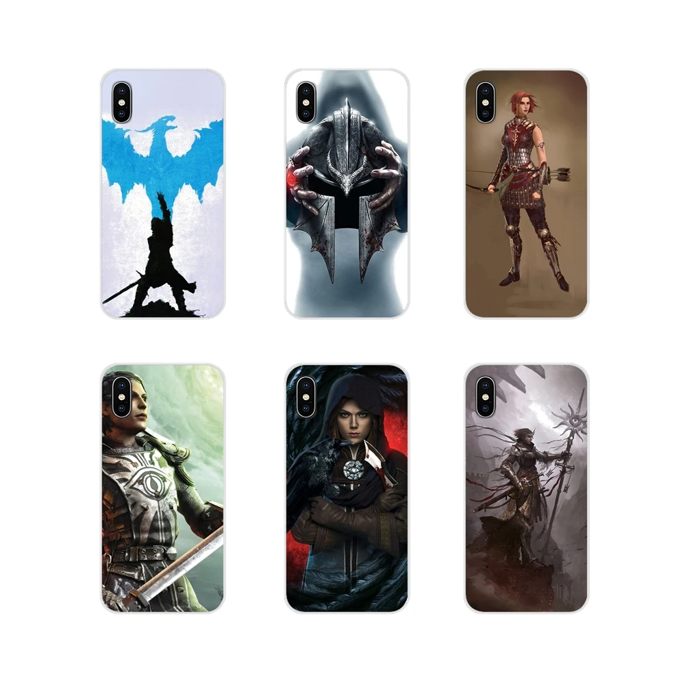 

For Apple iPhone X XR XS 11Pro MAX 4S 5S 5C SE 6S 7 8 Plus ipod touch 5 6 Fashion Dragon Age Inquisition Accessories Phone Cases