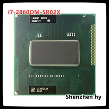 I7 2860QM i7 2860QM SR02X 2.5 GHz رباعية النواة ثمانية موضوع وحدة المعالجة المركزية المعالج 8M 45W المقبس G2 / rPGA988B