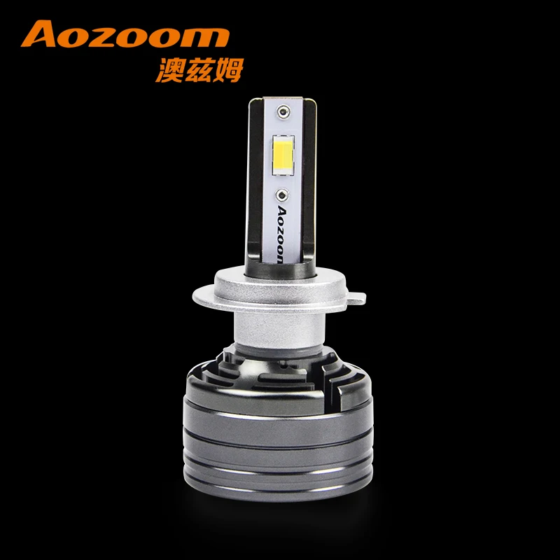 AOZOOM New Arrival Auto LED Tricolor Headlight 27w H1 H11 H7 H11 9005 9006 9012