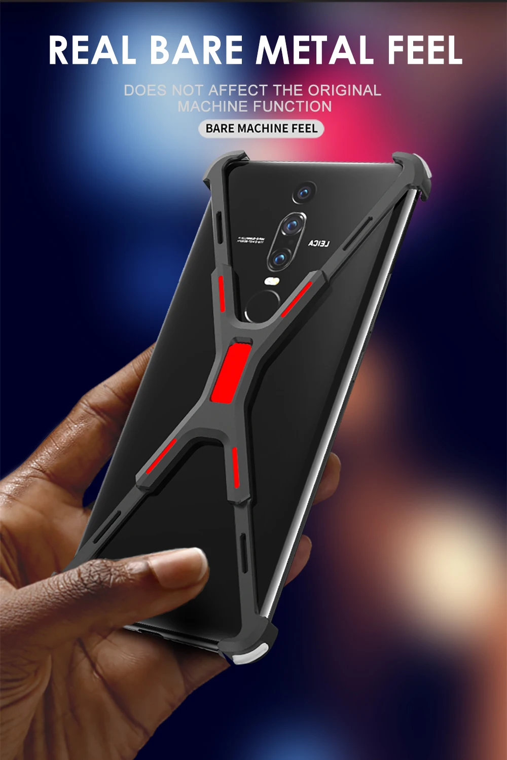 R-JUST Алюминиевый металлический голый каркас чехол для huawei mate RS Border X shape чехол для huawei mate Rs защитная рамка бампер чехол Coque