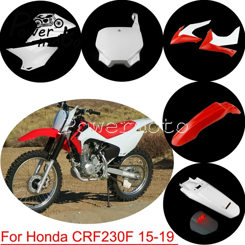 Полный комплект обтекателей для Honda CRF230F 15 19 переднее/заднее крыло брызговик