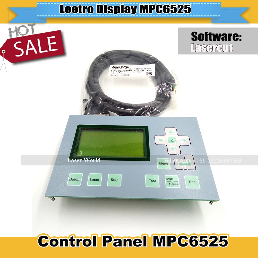 

Leetro Display MPC6525 Control Panel Used For Laser Engraving Machine And Co2 Laser Cutting Machine Free Shipping