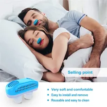 Snore Circle Anti Schnarchen Nase Clip Silicone Magnetic Anti Snoring Breathing Stop Snore Apnea Antisnoring Clip Device