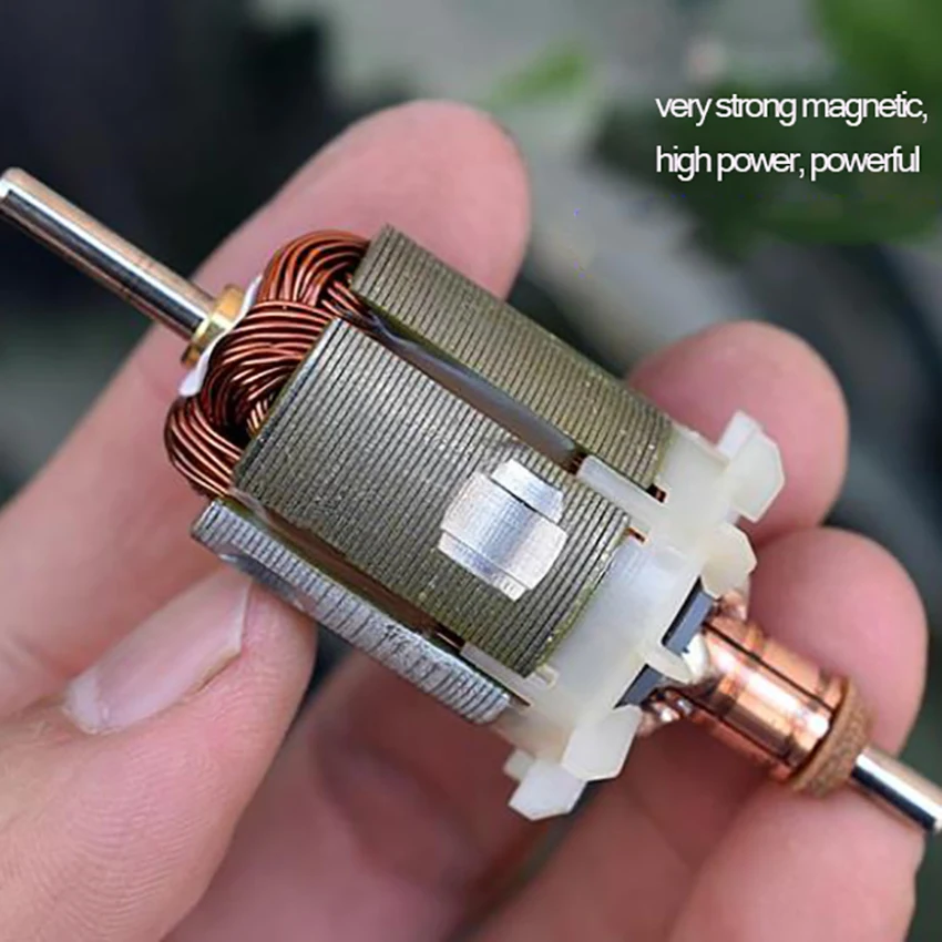 DC12-24V 14800-30000 об/мин высокоскоростной мощный электрический инструмент 545 двигатель постоянного тока с драгоценной металлической щеткой, для пылесоса
