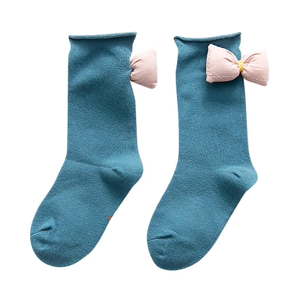 SAGACE 1Pairs Bowknot Princess Girl Socks Baby Cute Cotton Brethable For Newborn Anti Slip Floor Girls | Детская одежда и обувь
