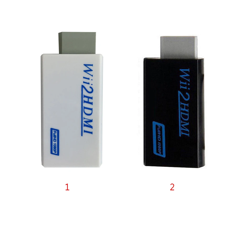 HDMI конвертер Поддержка FullHD 720P 1080P 3,5 мм аудио для wii 2HDMI адаптер преобразования