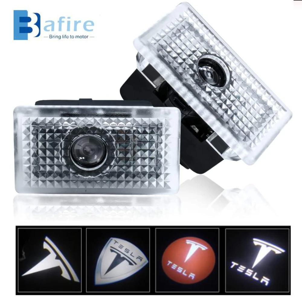Laser para Porta Bafire de Led Fresca para Projetor de Tesla Luz de Led Luz da Sombra para Tesla Modelo Bem-vindo Luz 3 s x