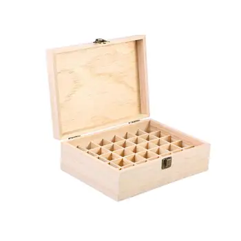 

1pcs Storage Case Snap Buckle Portable Multi-slot Essential Oil Travel Box for Home