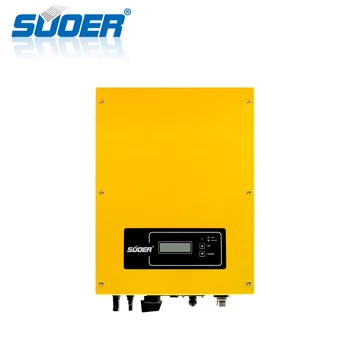 

Suoer【 Grid Tie Inverter 】 New product Grid Tie Solar Power 5KW Inverter with LCD Display(SOG5K-DM)