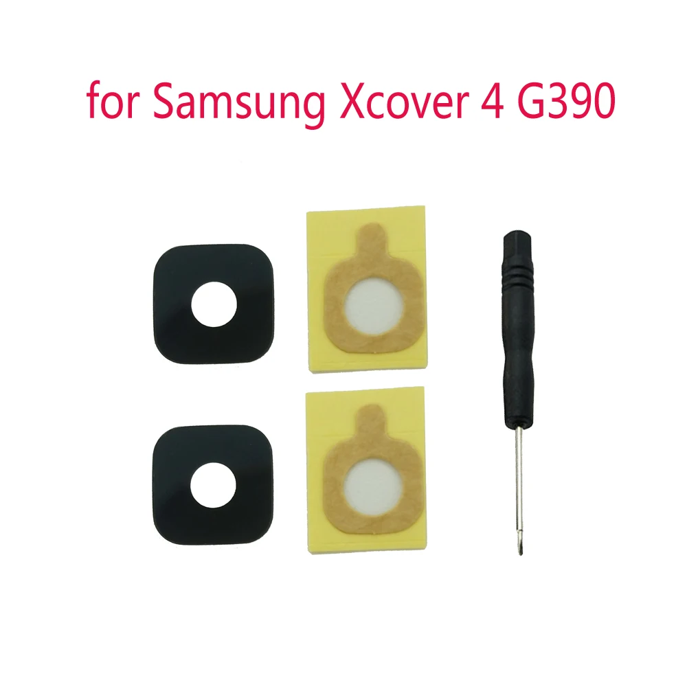 Стеклянный объектив камеры для Samsung Xcover 4 G390F G390 оригинальный телефон новая задняя