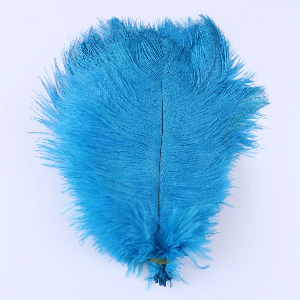 TS0120006 20-25cm lake blue ostrich feathers 2