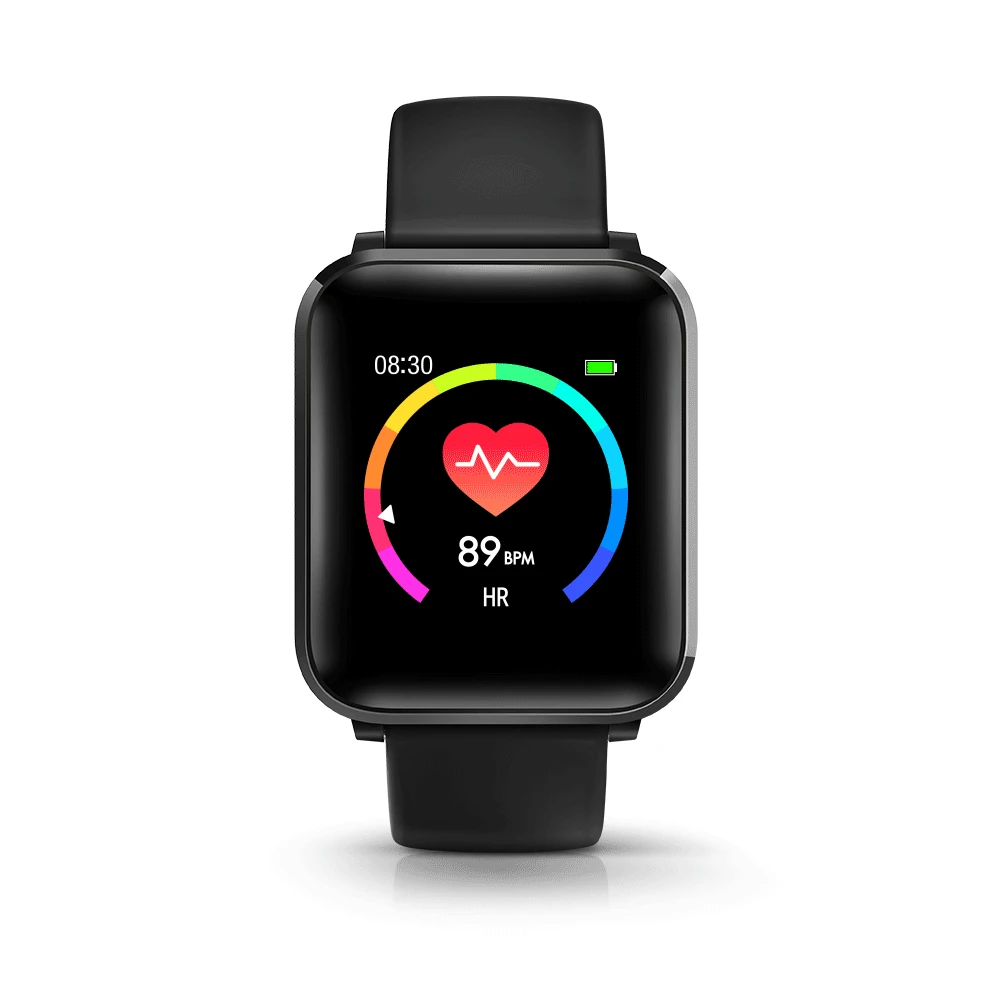 Cheap BlitzWolf BW HL1 Smart Watch Wristband IPS Big Screen 8 Sports Mode IP68 Waterproof Display HR Blood Pressure O2 Fitness Tracker