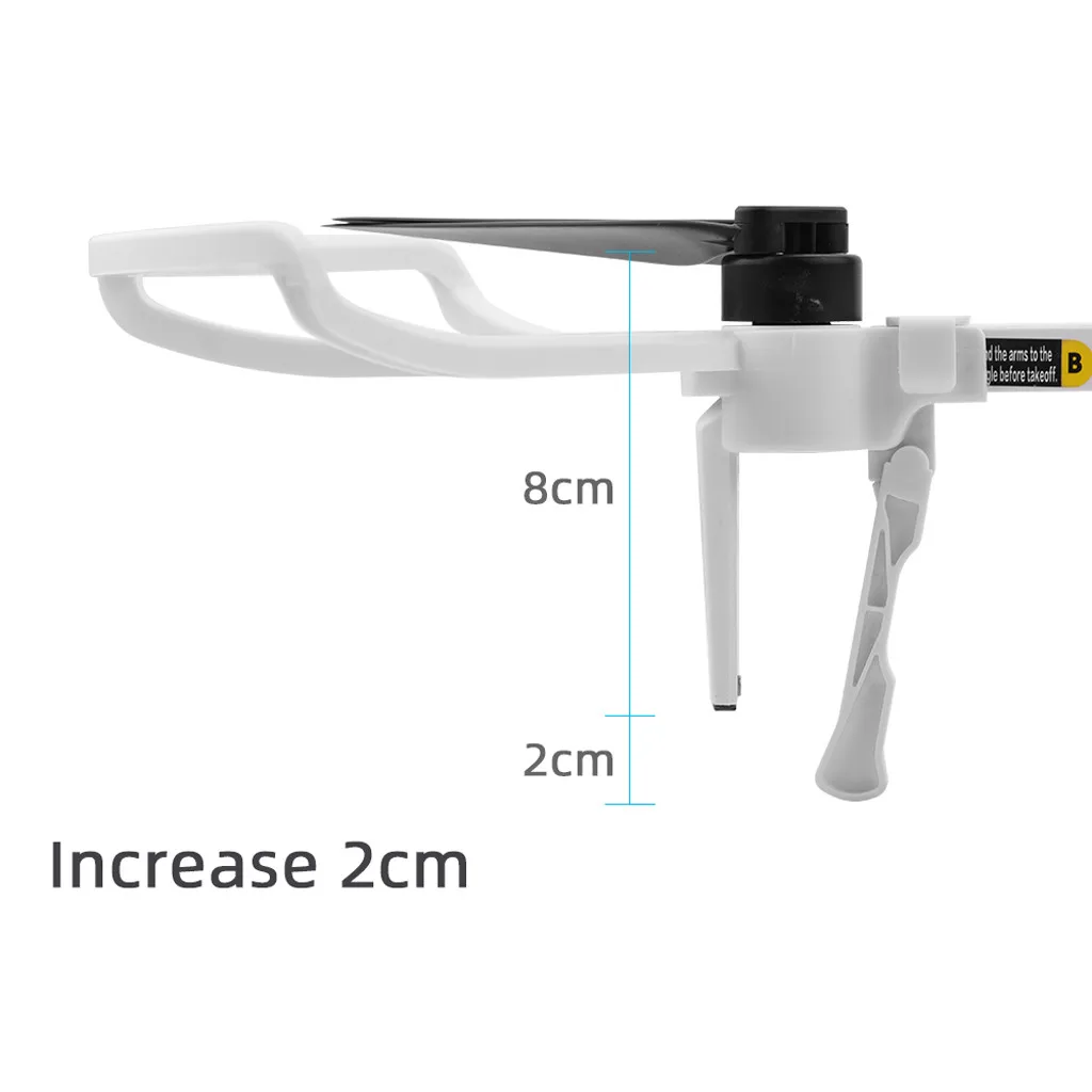 Защита пропеллера+ Расширение шасси для посадки для Hubsan Zino H117S Дрон Квадрокоптер детские игрушки Горячая# G20