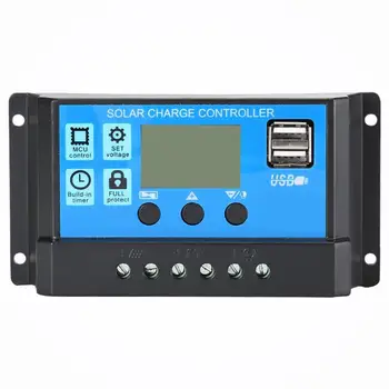 

Solar System Controller Photovoltaic Street Light System Controller LCD Display Intelligent Charging Parameter Adjustable