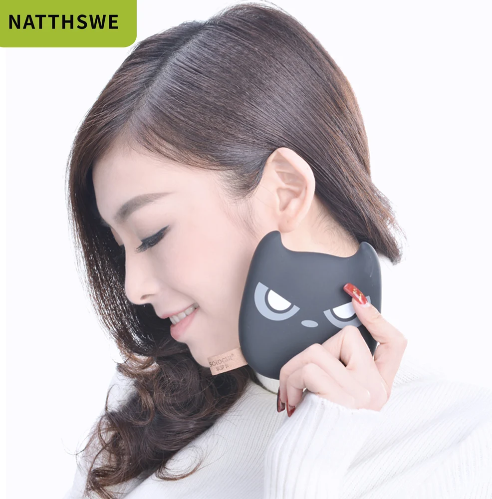 NATTHSWE Mini 3600 мАч портативное зарядное устройство с милым изображением маленького