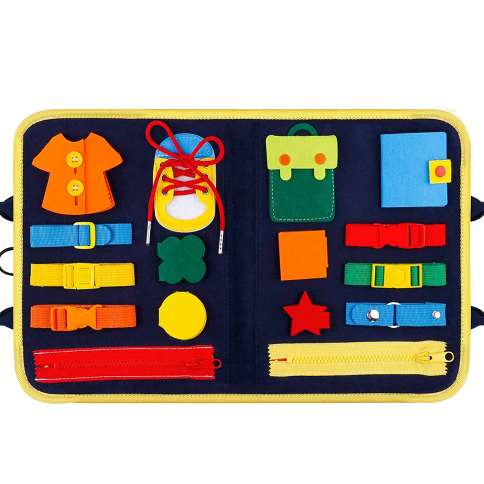 Jouets d'activité occupés jouets montessori pour 1 an Jouets d'apprentissage interactifs éducatifs pour les tout-petits Apprendre des compétences Jouets sensoriels pour les enfants 
