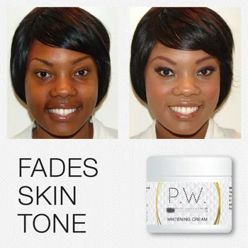 

PURE WHITE FACE WHITENING CREAM FADES SKIN TONE CLEARS BLEMISHES & AGE SPOTS
