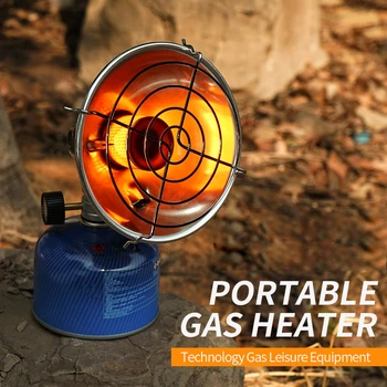 

Portable Gas Heater Outdoor Camping Heating Heater Stove Fishing Hunting Propane Butane Tent Heater with Stand Upgrade
