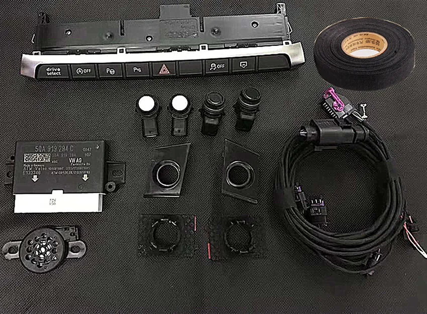 Передний Комплект 4K OPS, передний датчик парковки, передний комплект PDC 4K 8K OPS, обновление для AUDI A3, 8 в,, рестайлинг, A3, 8 в, PA