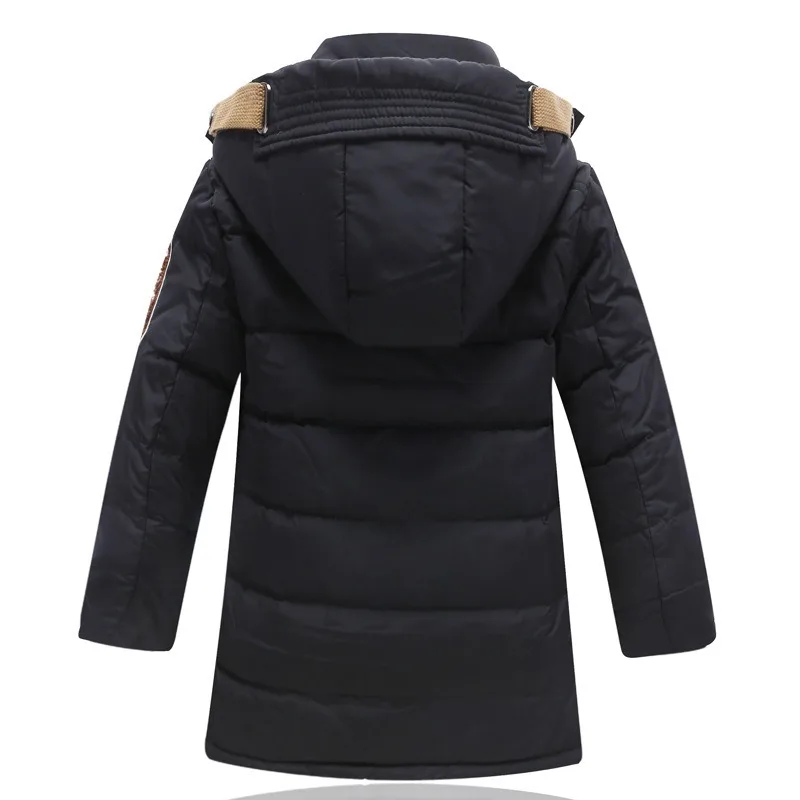 8~18Year Autumn Winter Baby Boys Jacket Jacket for Boys Children Kids Hooded Warm Outerwear Coat for Boy Clothes