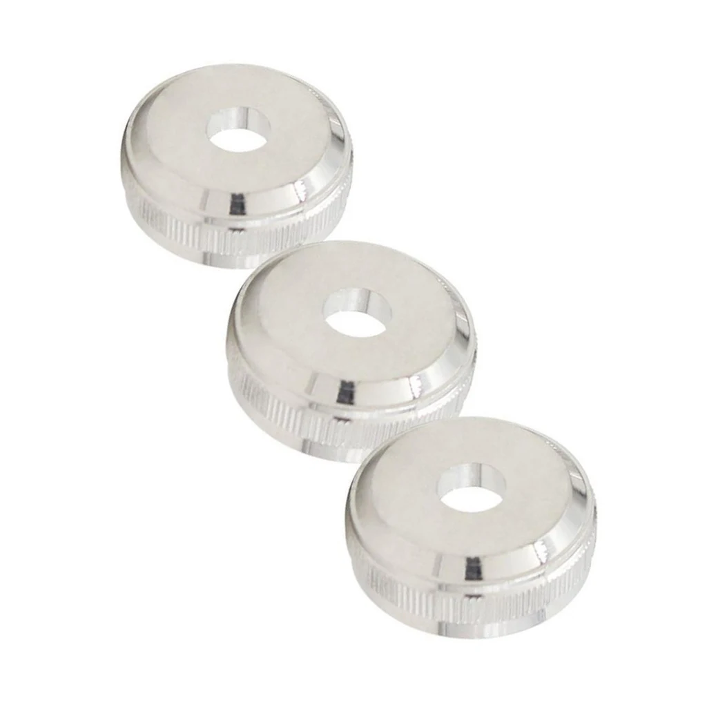 Tooyful Set of 3 Trumpet Repairing Parts Bottom Screws Nuts for Trumpet Parts
