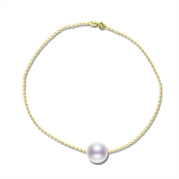 

NYMPH18K Gold Pearl Bracelet High Jewelry Natural Freshwater Pearl Bracelet Fashion Women Wedding Gift [S211-1]