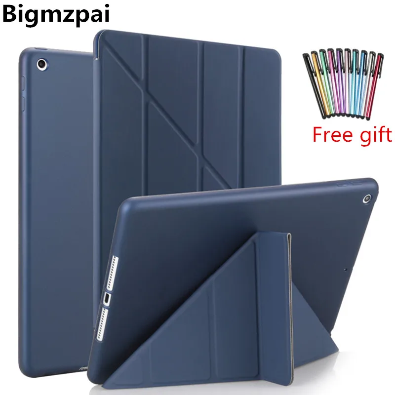 Чехол из ТПУ для iPad Air 4 3 2 1 2019 2020 10 9 умный чехол подставка Чехлы 7 2017 2018 5th 6th 8 +