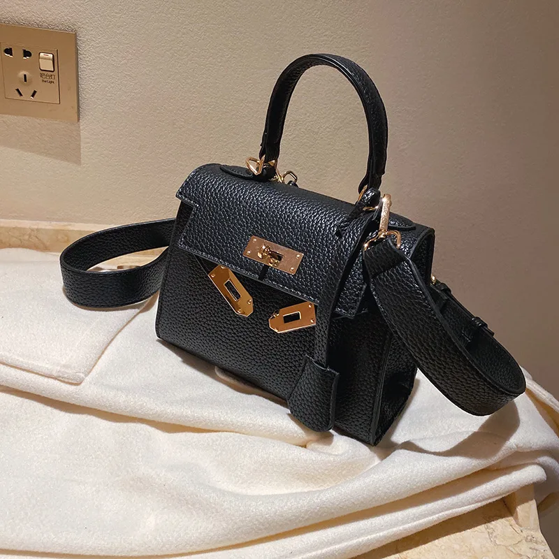 

High Grade Sense Hand Bag Women's 2019 New Style Fashion Korean-style Versatile Textured Embossed Leather Crossbody Bag Bag