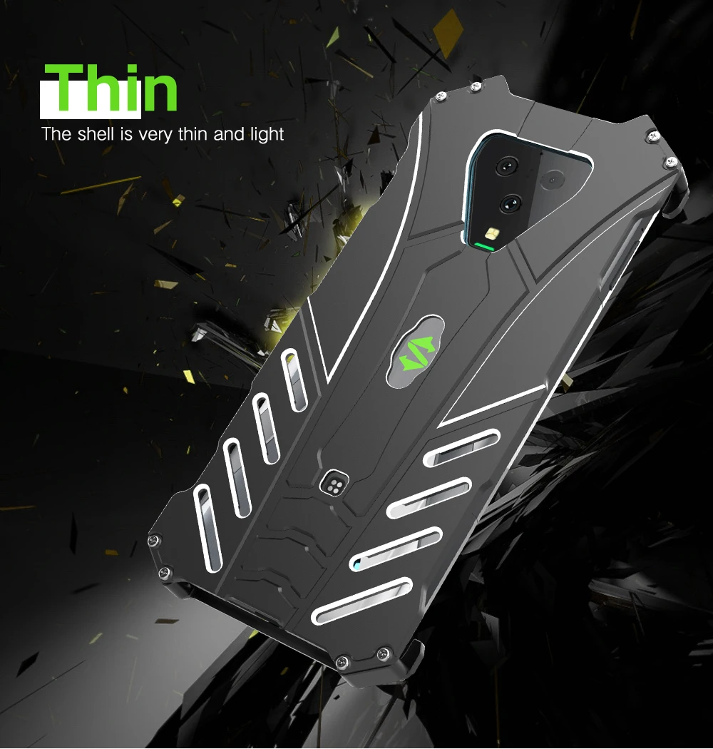 R-JUST Case For Xiaomi Black shark 3 Pro 2 Pro Hello Heavy Dust Metal Armor Anodized Aluminum Fundas Coque Housing Cover Case R-JUST Case For Xiaomi Black shark 3 Pro 2 Pro Hello Heavy Dust Metal Armor Anodized Aluminum Fundas Coque Housing Cover Case