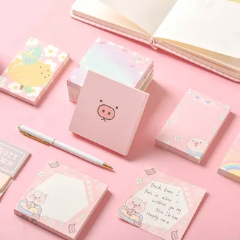 

Yisuremia Newest 80 Sheets Kawaii Unicorn Notepad Cartoon Cute Message Memo Note Pads Office School Stationery Supplies