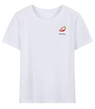 

Shirts Women 2020 New Summer Short Sleeve Casual Clothing Punk Tee Tops Red