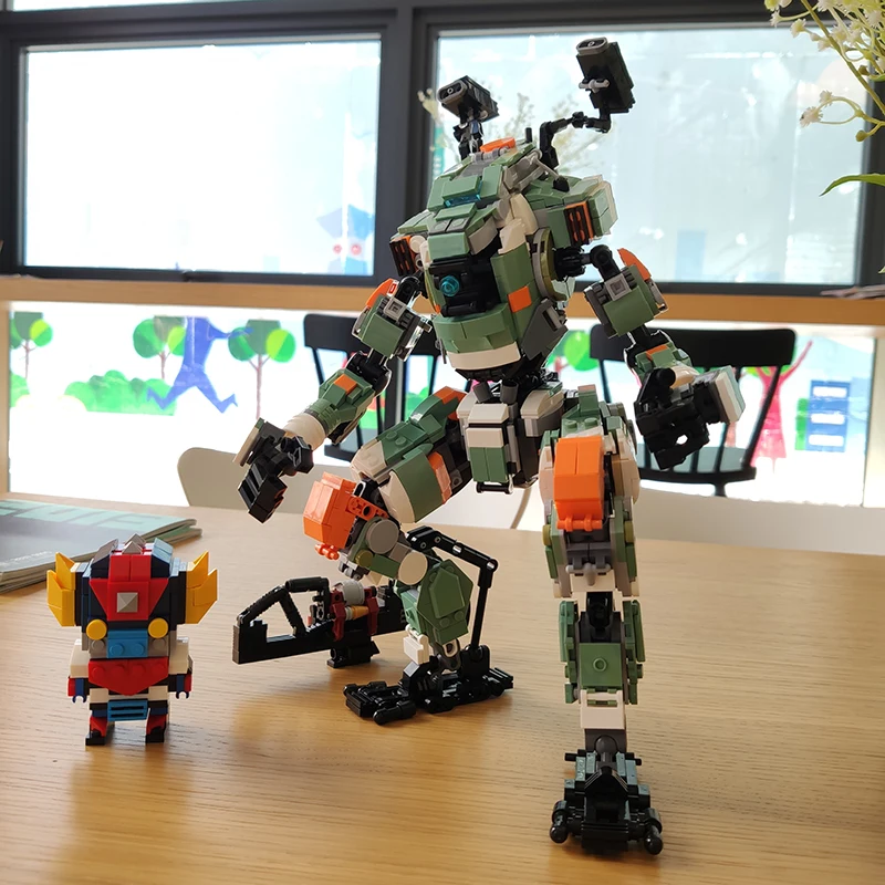 現金特価 ビルダーmecha 子供のための創造的なエキスパートメカのビルディングブロック 2 Bt 7274ヴァンガードクラス タイタン テクニカルロボットのビルディングブロック おもちゃ 正規販売代理店 Deliciascongeladas Com Br