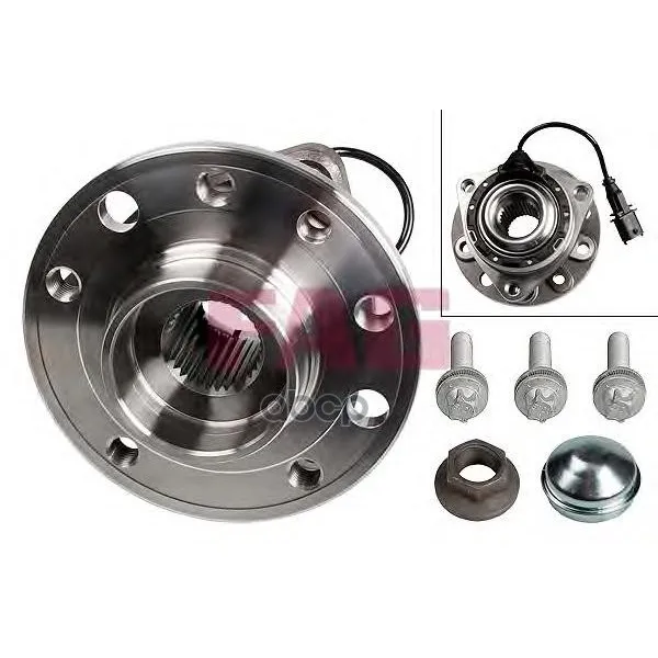 Ступица Колеса Передн Opel: Vectra C 04/02-12/04, Signum 05/03-12/04, Fag арт. 713644090