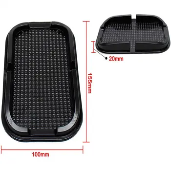 

Car Mat Opp Bag Car Phone Mat for Car Vehicle Accessories Parts Decorating Fashion Practical Anti Slip