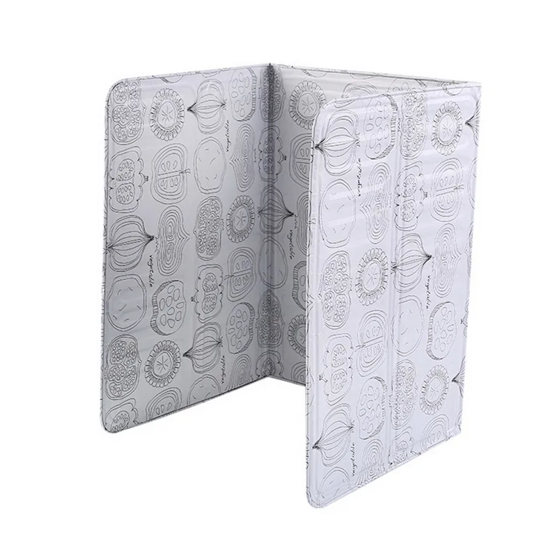 White 1Pcs Высокое качество фольги масла перегородка алюминиевый блок масляная плита барьер плита для приготовления пищи теплоизоляция анти-брызг кухонная утварь инструмент - Цвет: White 1Pcs