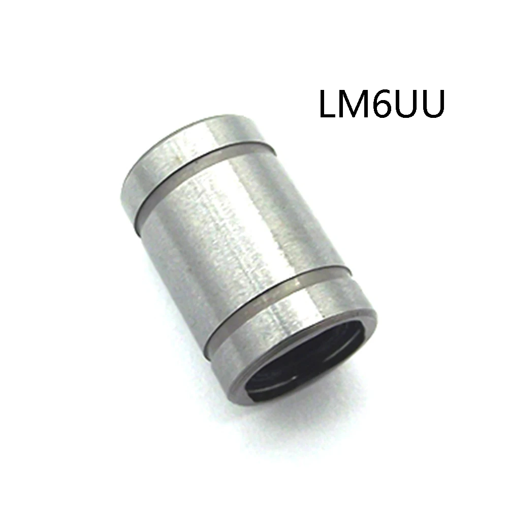 4 шт./лот LM6UU 6 мм Линейный втулка CNC подшипник для вала|Валы| |