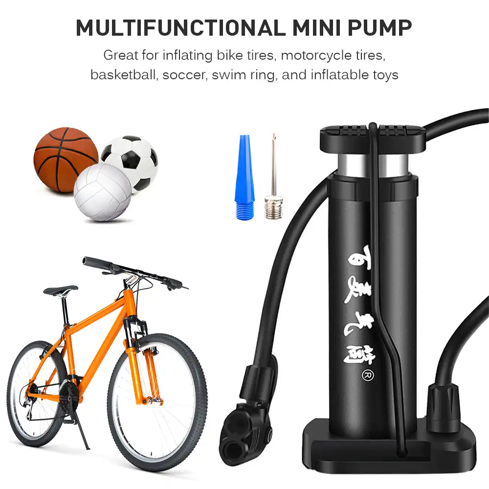 Liggo Top Pompasi Bisiklet Pompasi 21 Cm Mini Metal El Ayak Pompa Trendyol