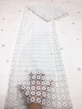 

Newest African cord lace fabric Nigeria guipure lace lace embroidery 2020 high quality lace fabric clothes