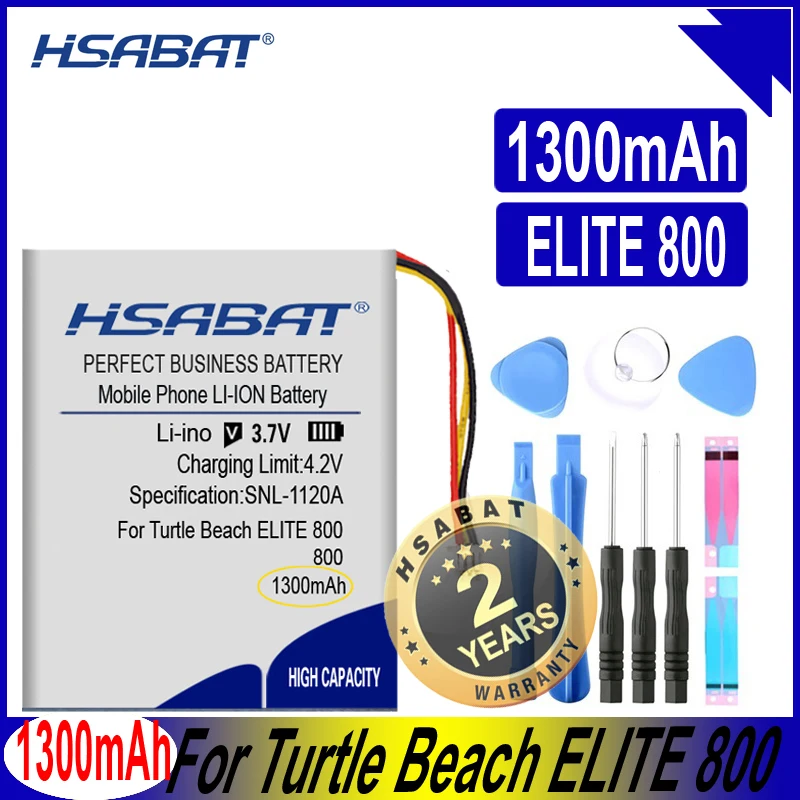 HSABAT Beach ELITE 800 1300 мАч литий-полимерная аккумуляторная батарея для черепахи пляж
