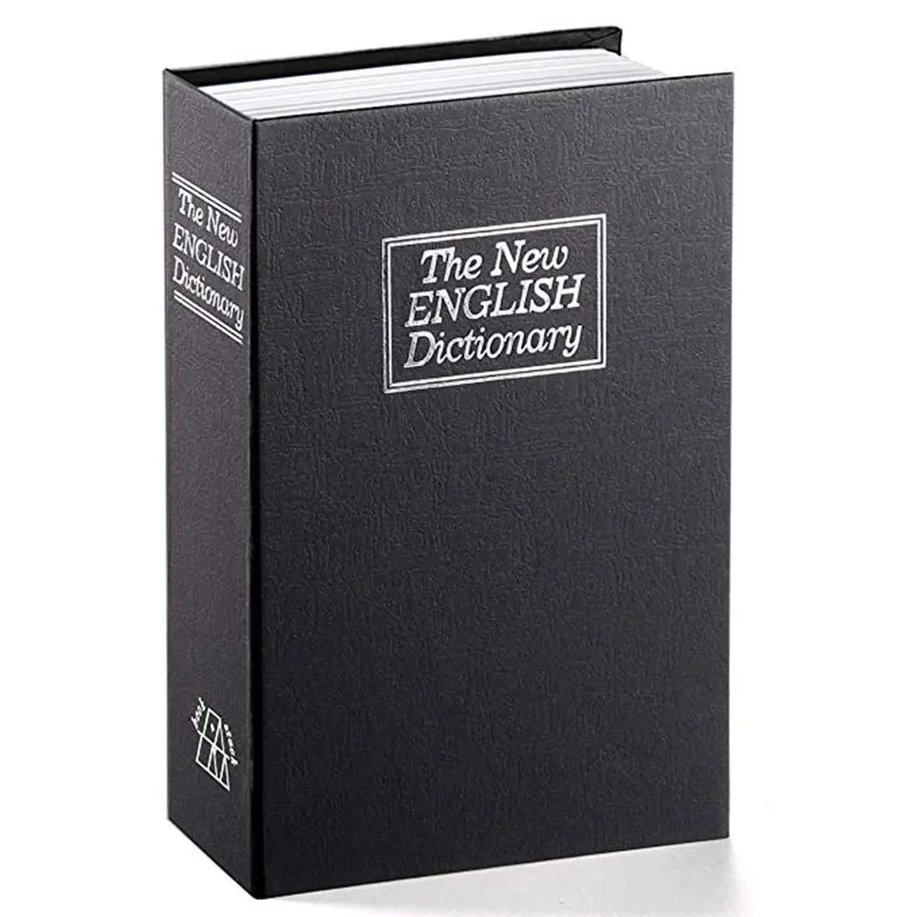 Creative Change Box Dictionary Book Insurance Box European Creative Simulation Book Safe Mini Storage Tank afbeelding