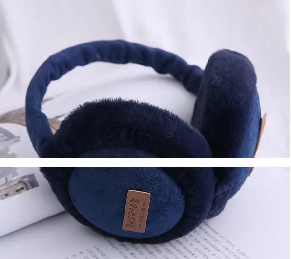 Explosion Fashion Lovely Wireless Bluetooth Headset Pure Cotton Headphones Music Warm Plush Earmuff Classic Trend Design