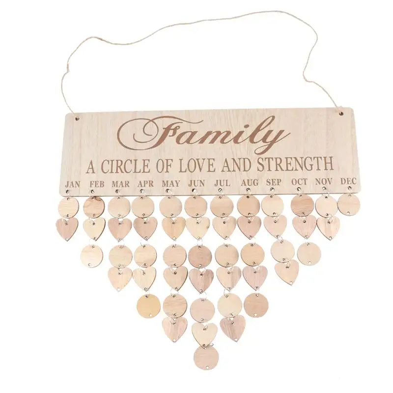 BESTONZON Wooden Spice Pattern Wall Hanger Kitchen Decoration Wall Decoration