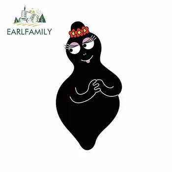 

EARLFAMILY 13cm x 6.8cm for Les Barbapapa.webp Car Bumper Window Stickers Waterproof Car Styling Custom Printing Decal for VAN