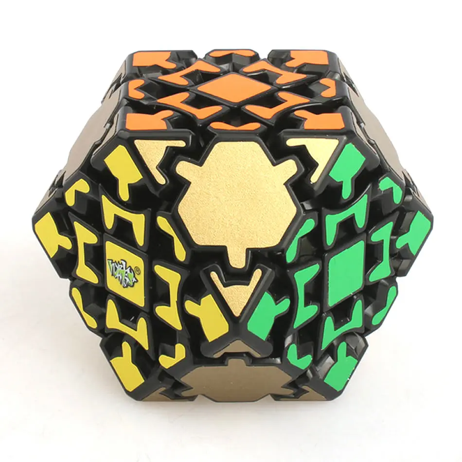 Lanlan engrenagem tetradecahedral cubo mágico 14 faces